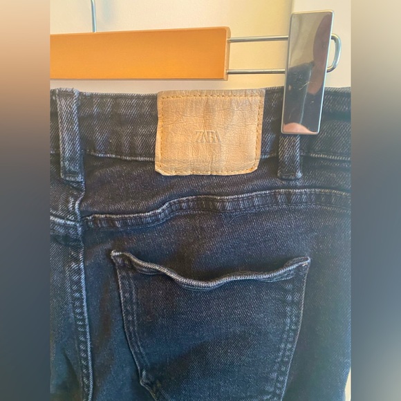 Zara High Waisted Denim - Picture 3 of 7
